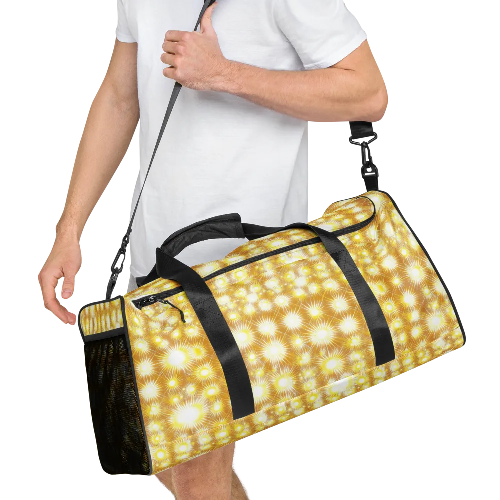 Golden Radiance on Duffle Bag — Right Front