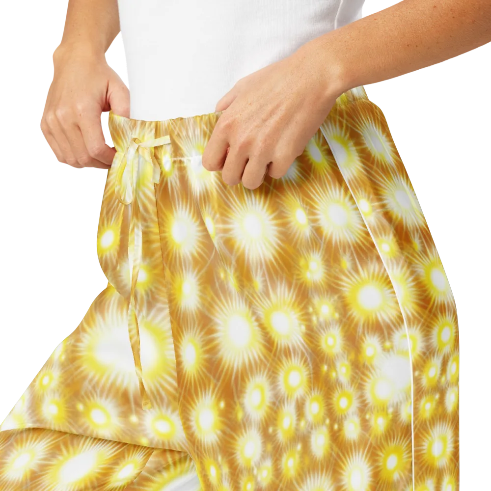 Golden Radiance on Women's Pajama Pants — Product details