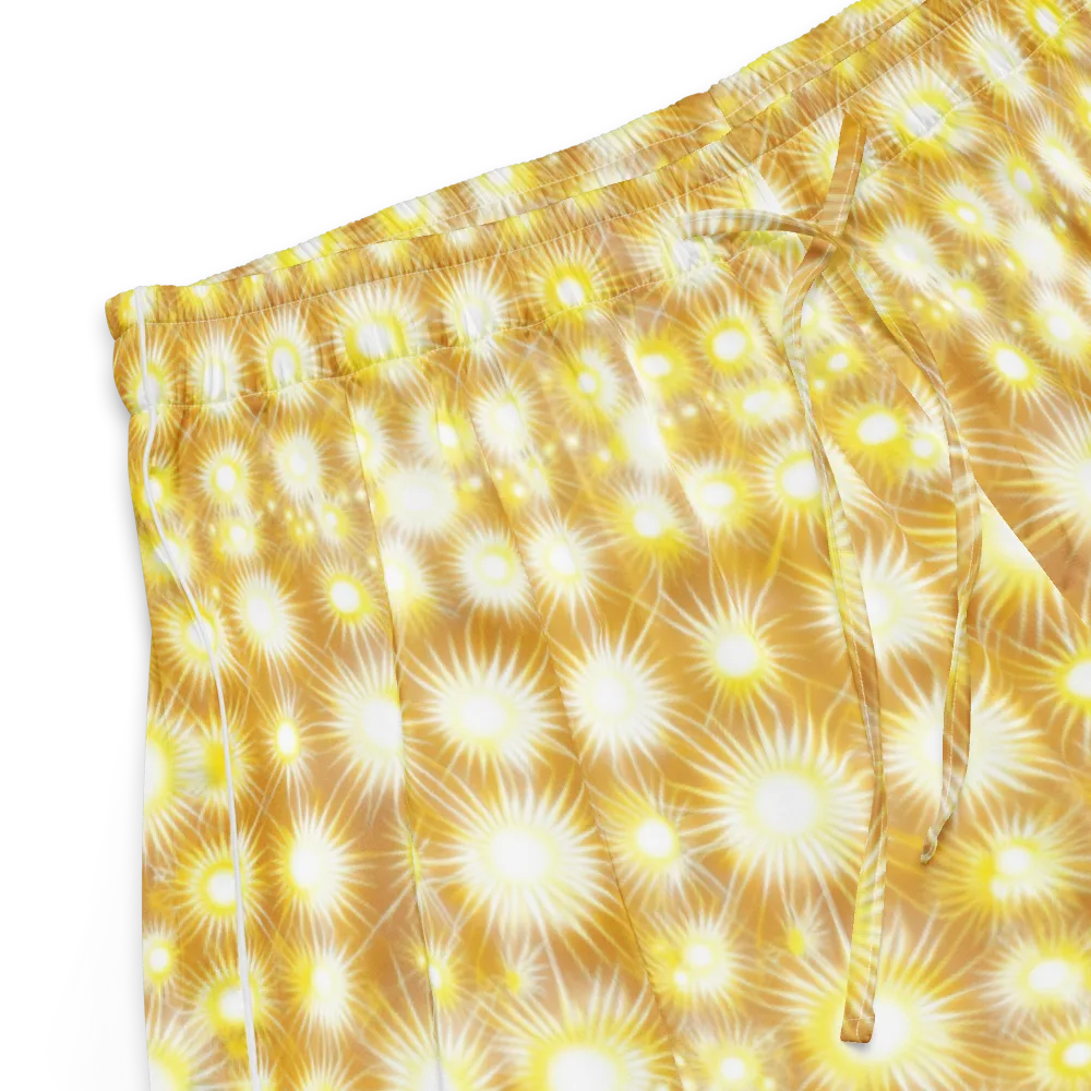 Golden Radiance on Women's Pajama Shorts — Product details