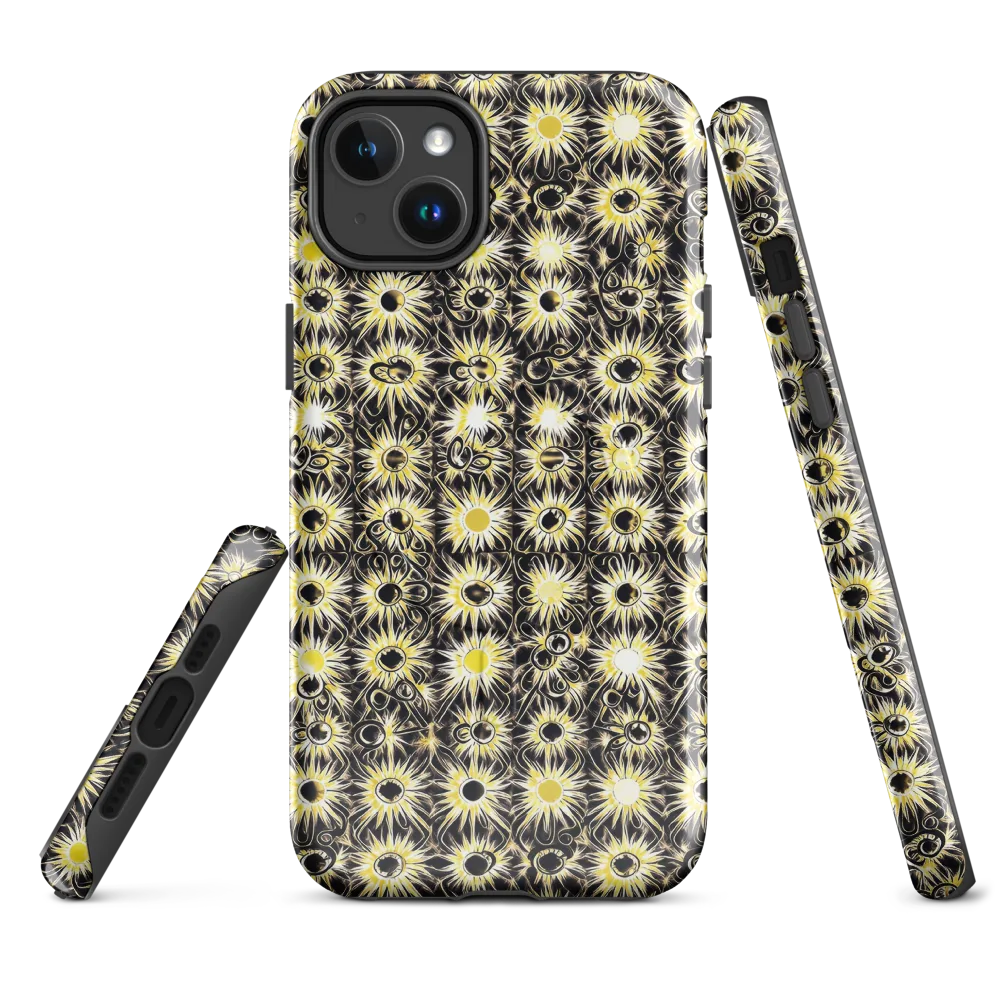 Gilded Sunburst on MagSafe Tough Case for iPhone® — Front