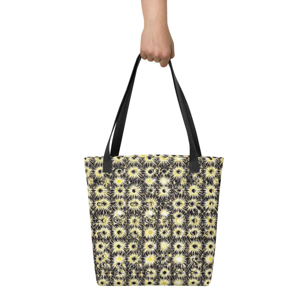 Gilded Sunburst on Tote Bag — Front