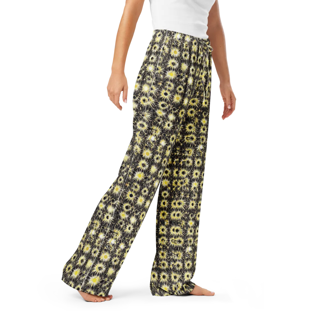 Gilded Sunburst on Women's Pajama Pants — Right Front