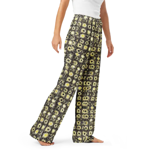 Gilded Sunburst on a Women's Pajama Pants