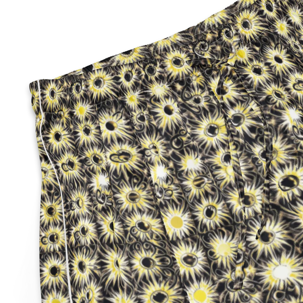 Gilded Sunburst on Women's Pajama Shorts — Product details