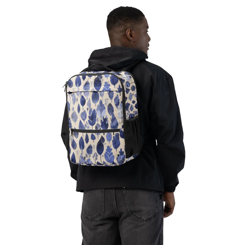 Moonlit Foliage on Utility Backpack — Back