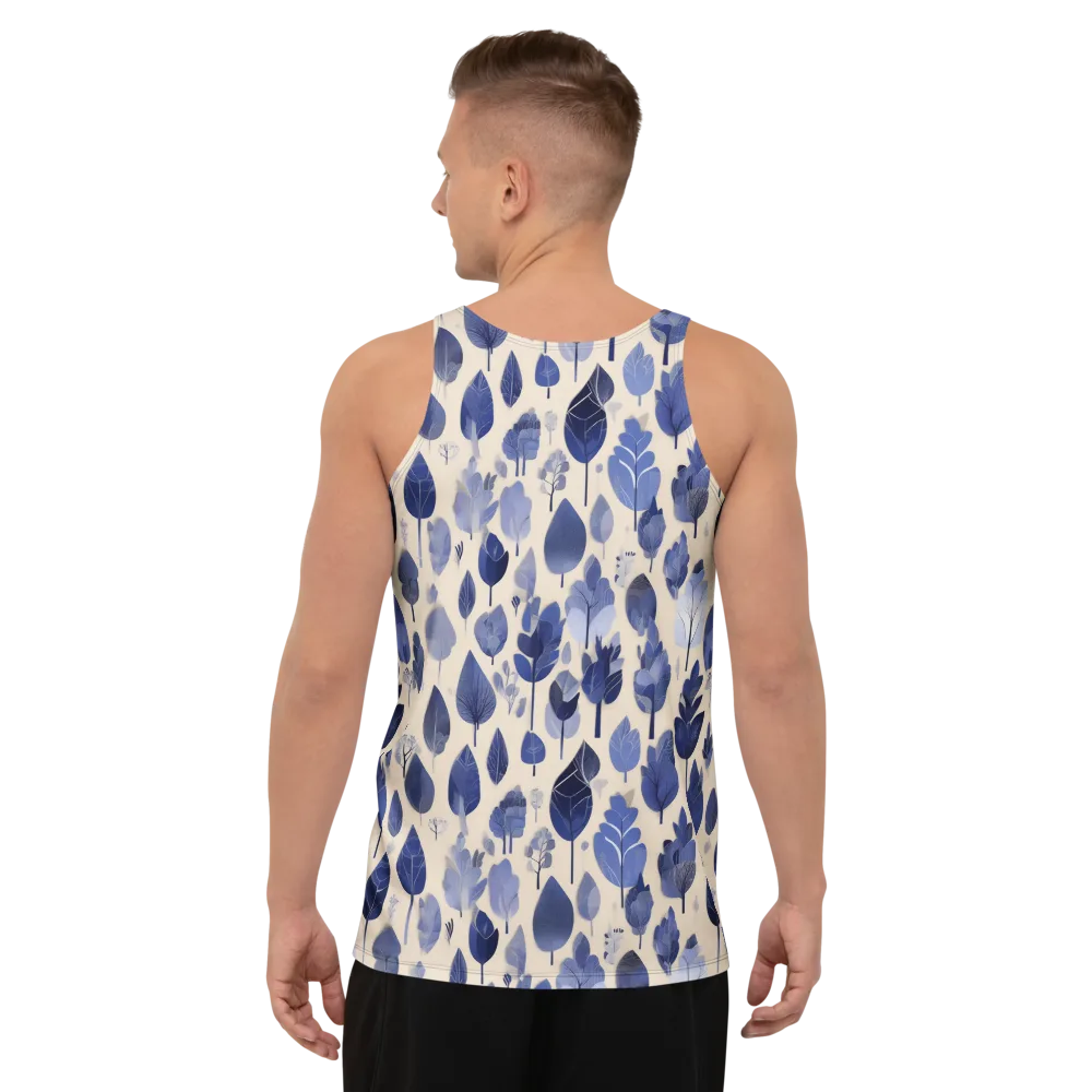 Moonlit Foliage on Men's Tank Top — Back