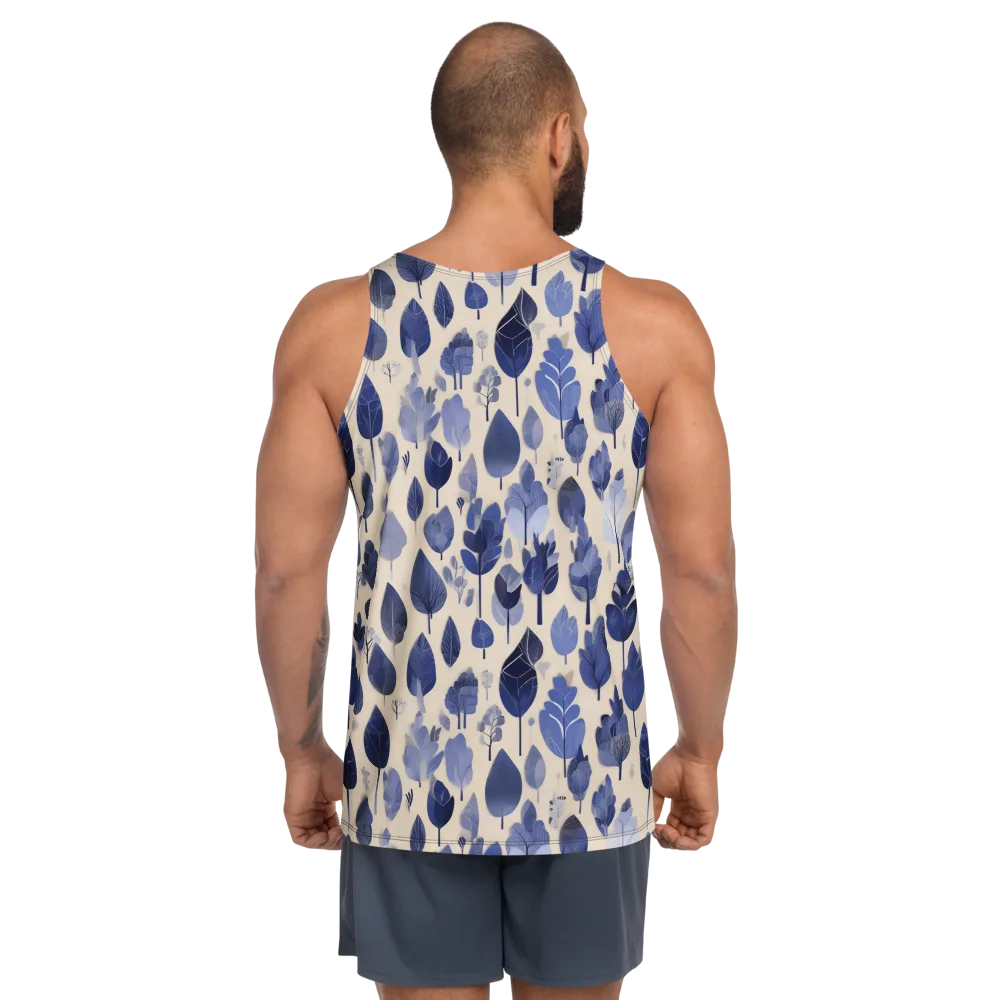 Moonlit Foliage on Men's Tank Top — Back