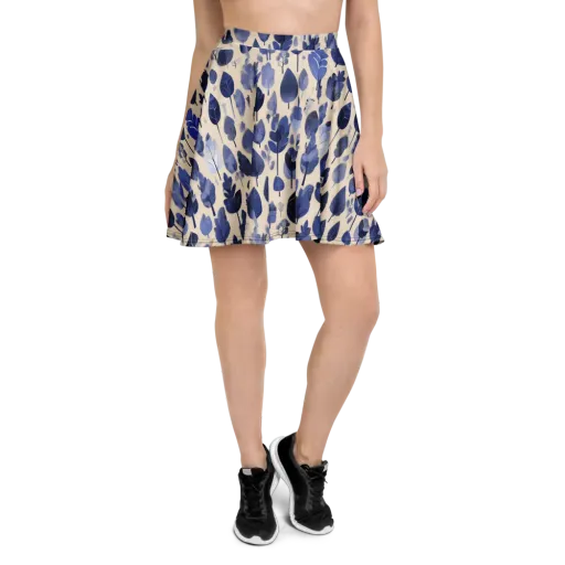 Moonlit Foliage on a Skater Skirt