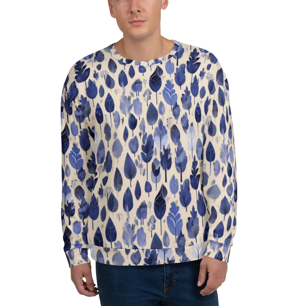 Moonlit Foliage on Sweatshirt — Front
