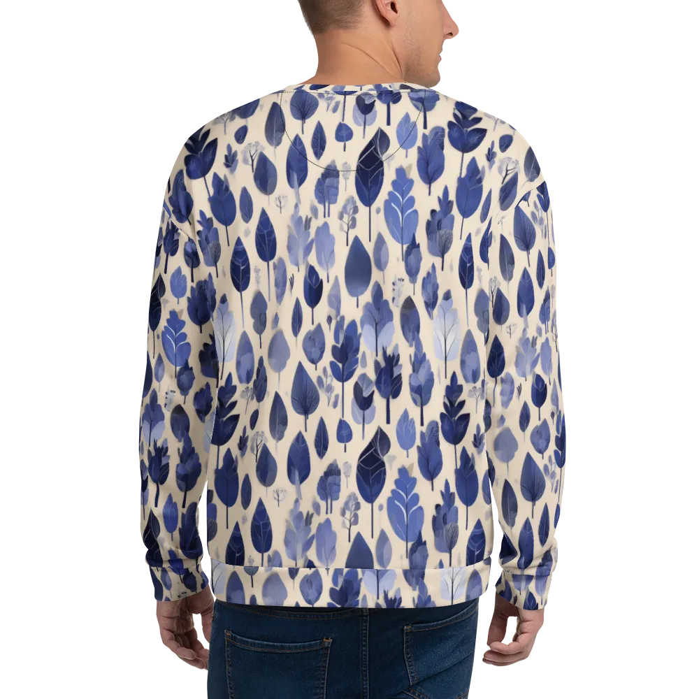 Moonlit Foliage on Sweatshirt — Back