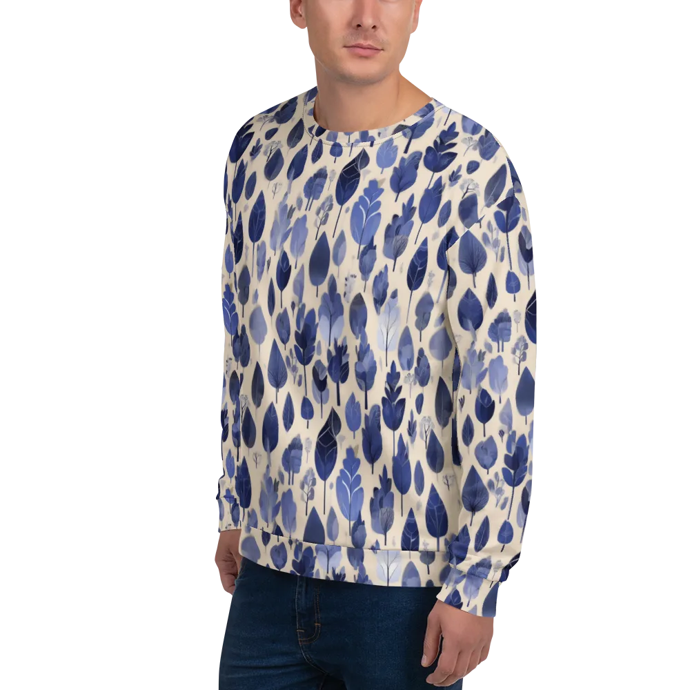 Moonlit Foliage on Sweatshirt — Left Front