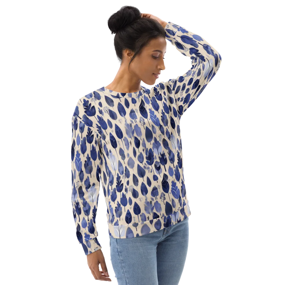 Moonlit Foliage on Sweatshirt — Right Front