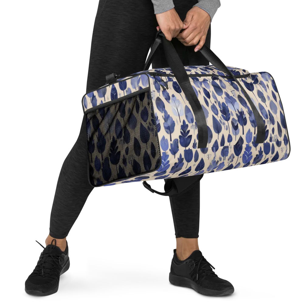 Moonlit Foliage on Duffle Bag — Right Front