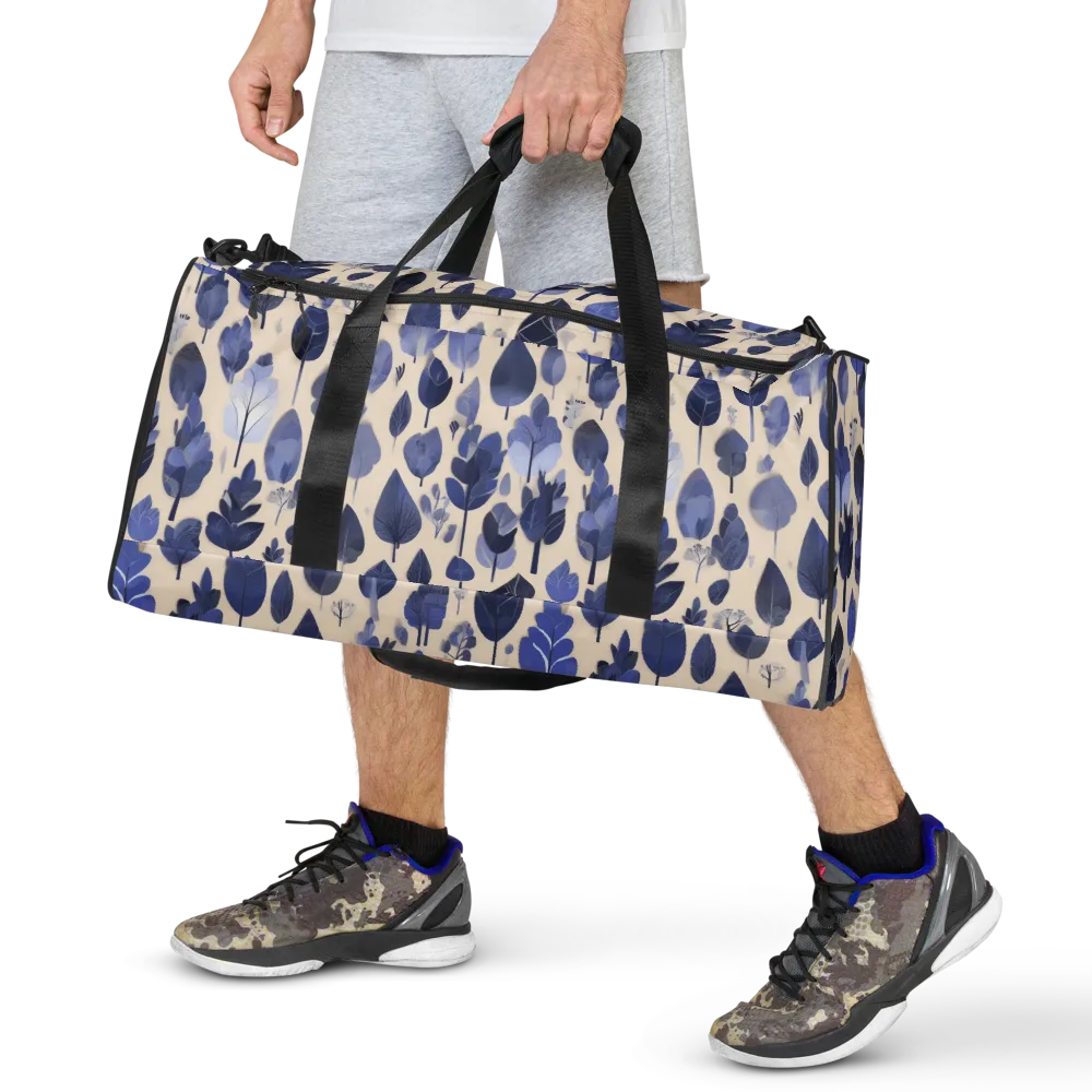 Moonlit Foliage on Duffle Bag — Front