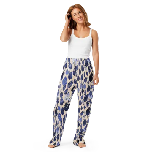 Moonlit Foliage on a Women's Pajama Pants