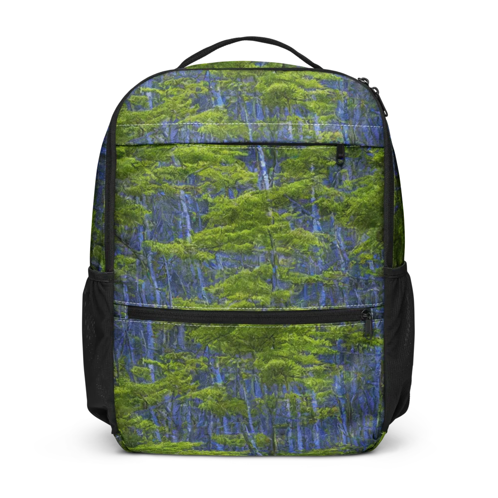 Cobalt Forest on Utility Backpack — Front