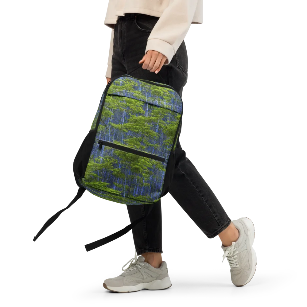 Cobalt Forest on Utility Backpack — Front