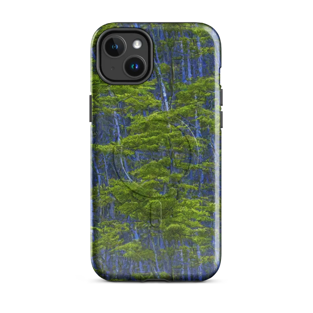 Cobalt Forest on MagSafe Tough Case for iPhone® — Front