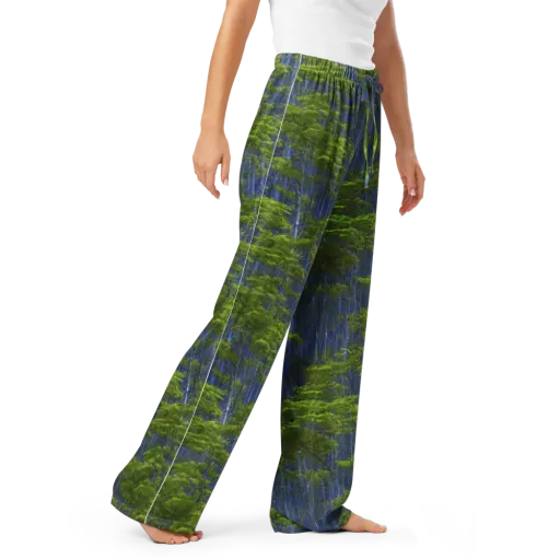 Cobalt Forest on a Women's Pajama Pants