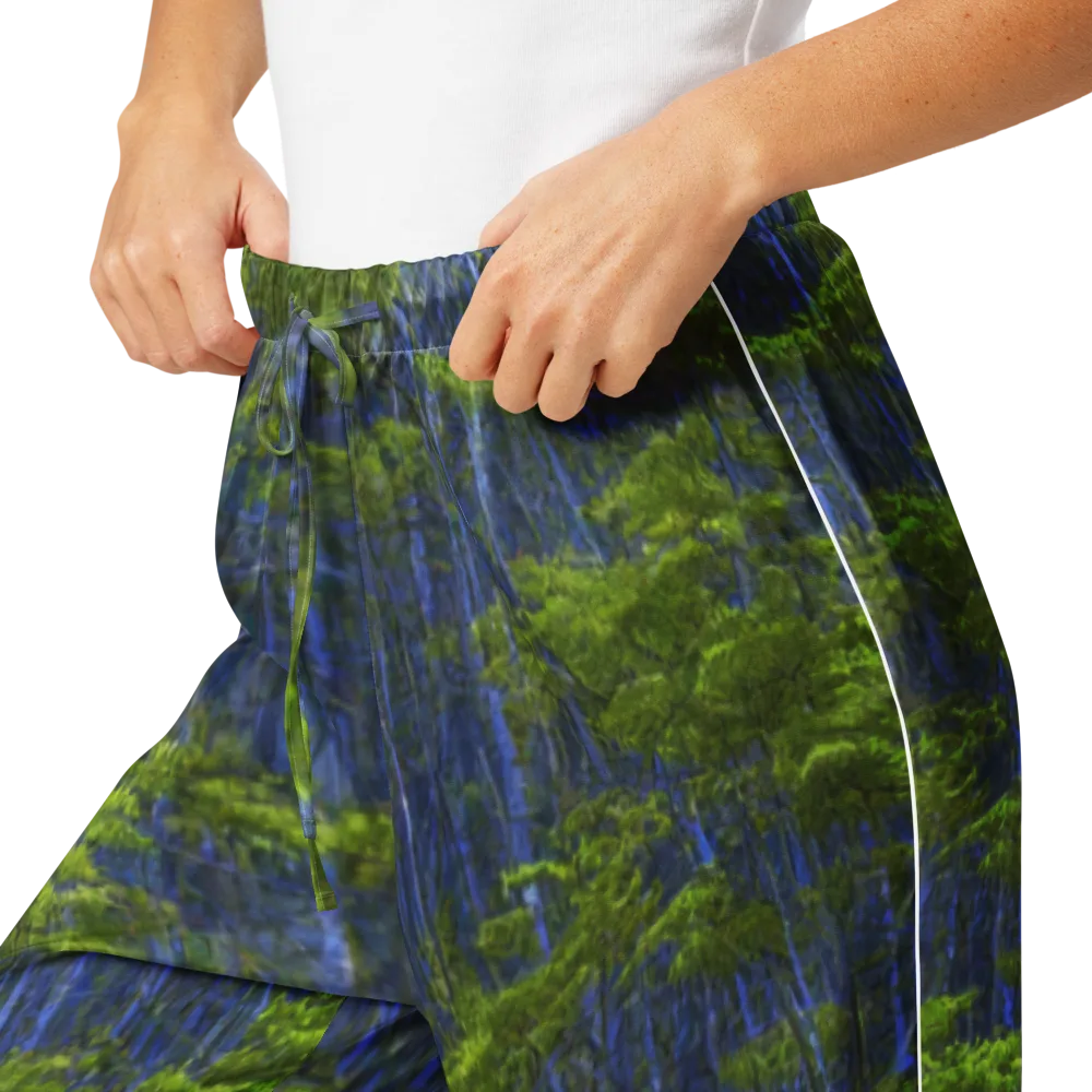 Cobalt Forest on Women's Pajama Pants — Product details