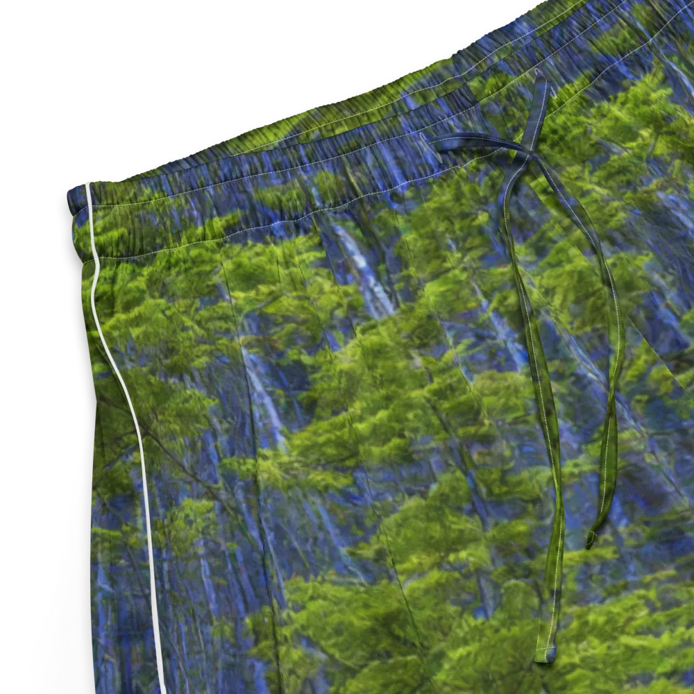 Cobalt Forest on Women's Pajama Shorts — Product details