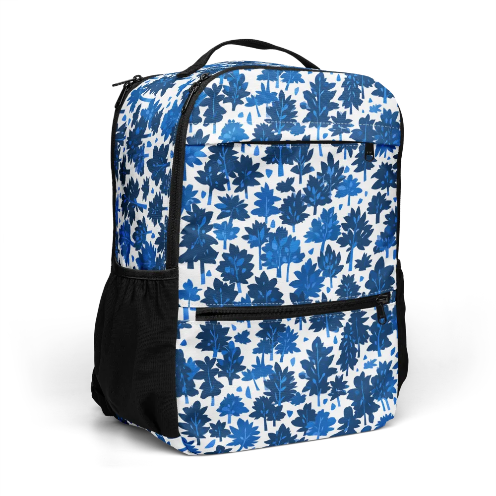 Bluewood Scatter on Utility Backpack — Right Front