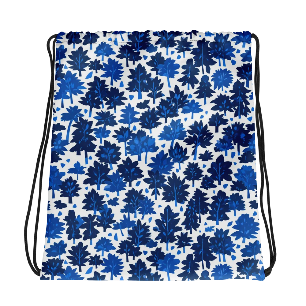 Bluewood Scatter on Drawstring Bag — Photo