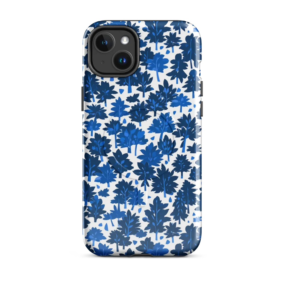 Bluewood Scatter on MagSafe Tough Case for iPhone® — Front