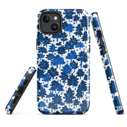 Bluewood Scatter on a MagSafe Tough Case for iPhone®