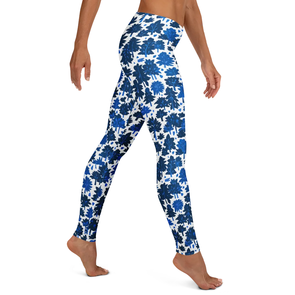 Bluewood Scatter on Leggings — Right