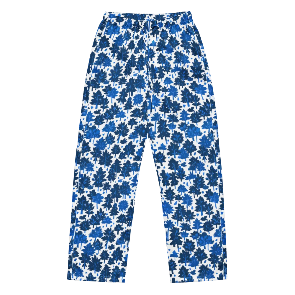 Bluewood Scatter on Women's Pajama Pants — Front
