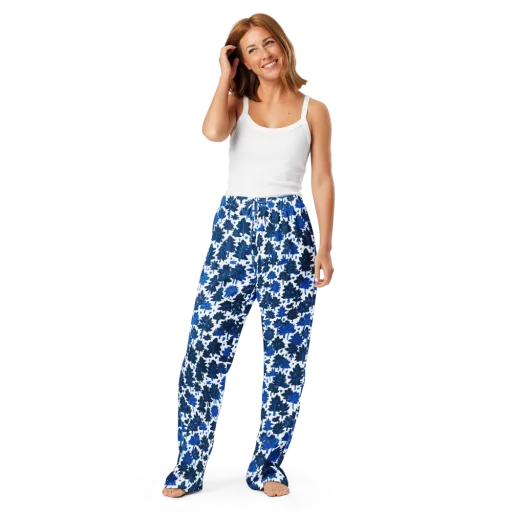 Bluewood Scatter on a Women's Pajama Pants