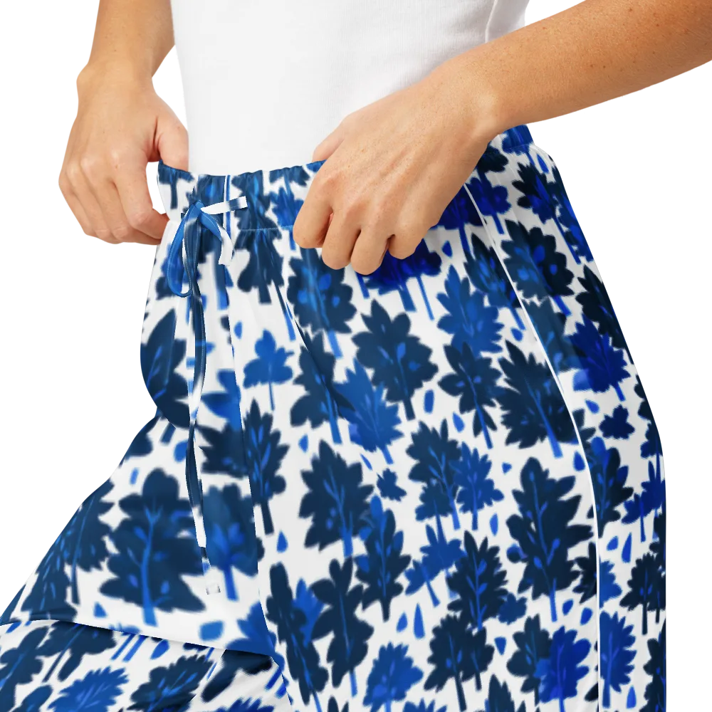 Bluewood Scatter on Women's Pajama Pants — Product details