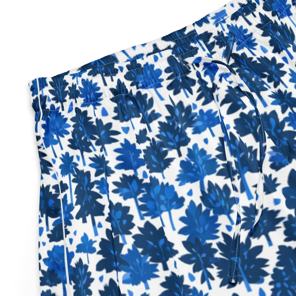 Bluewood Scatter on Women's Pajama Shorts — Product details