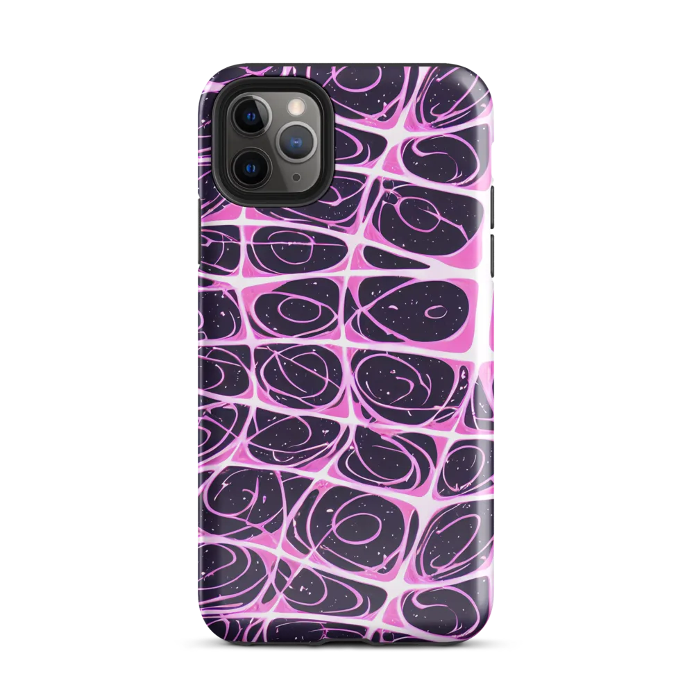 Pink Nebula on Tough Case for iPhone® — Front