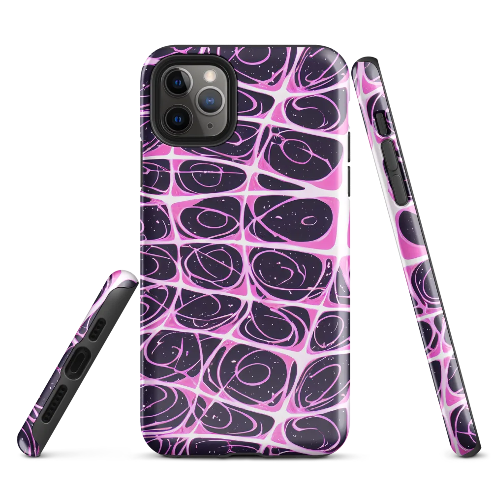 Pink Nebula on Tough Case for iPhone® — Front