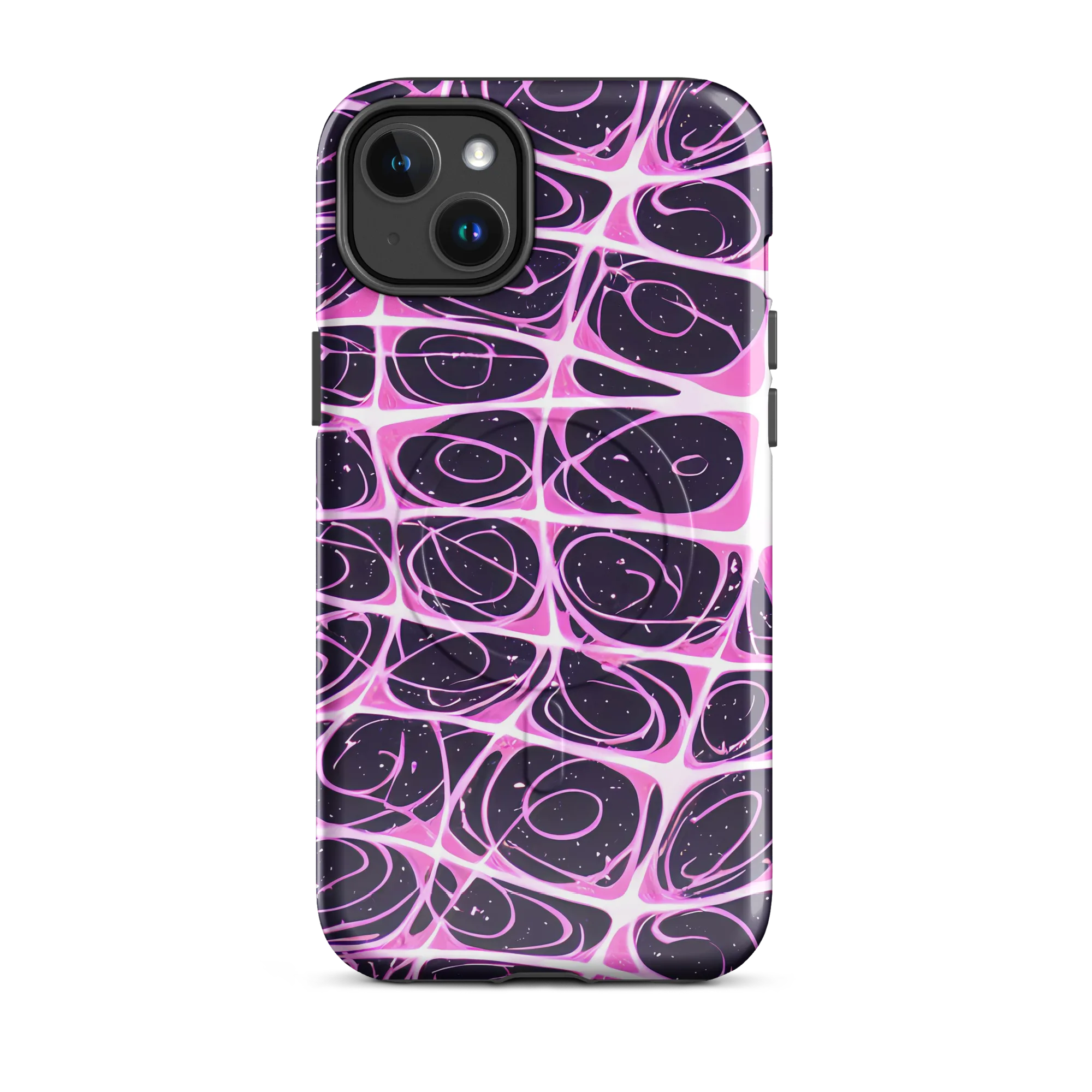 Pink Nebula on MagSafe Tough Case for iPhone® — Front