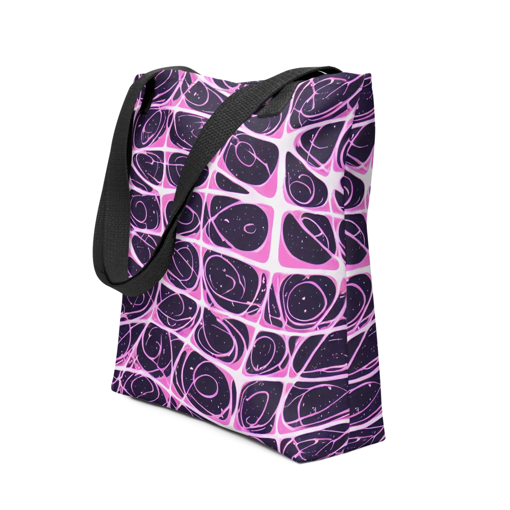 Pink Nebula on Tote Bag — Front