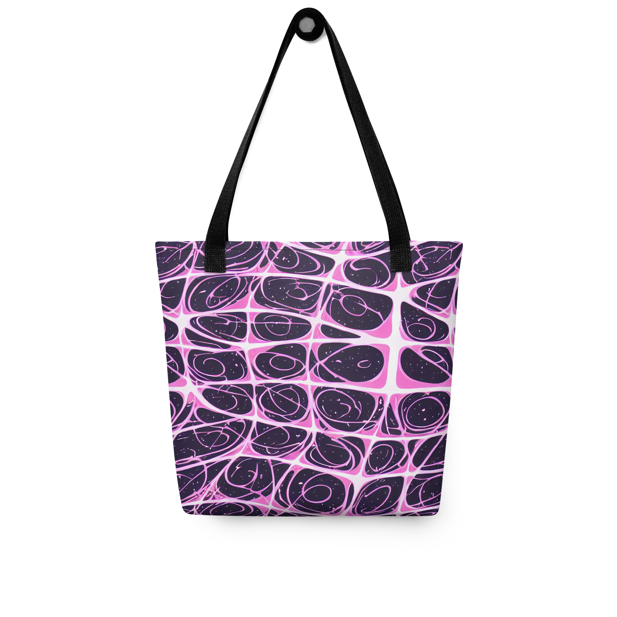 Pink Nebula on Tote Bag — Front