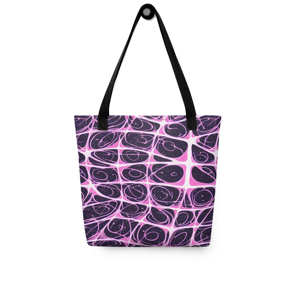 Pink Nebula on Tote Bag — Front