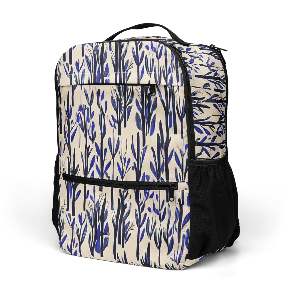 Cobalt Grove on Utility Backpack — Left Front