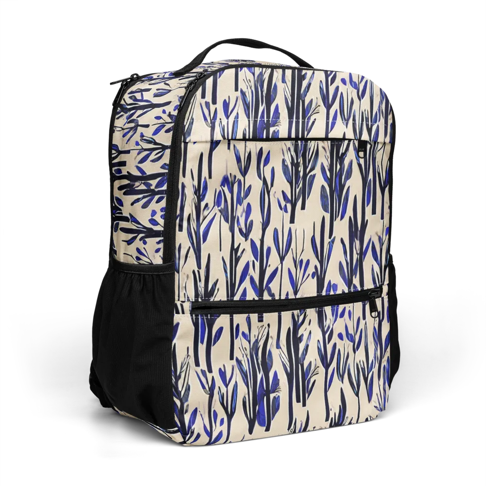Cobalt Grove on Utility Backpack — Right Front