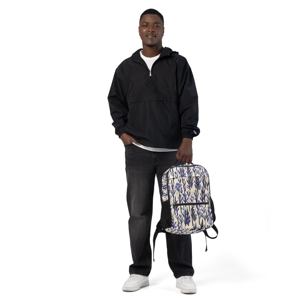 Cobalt Grove on Utility Backpack — Front