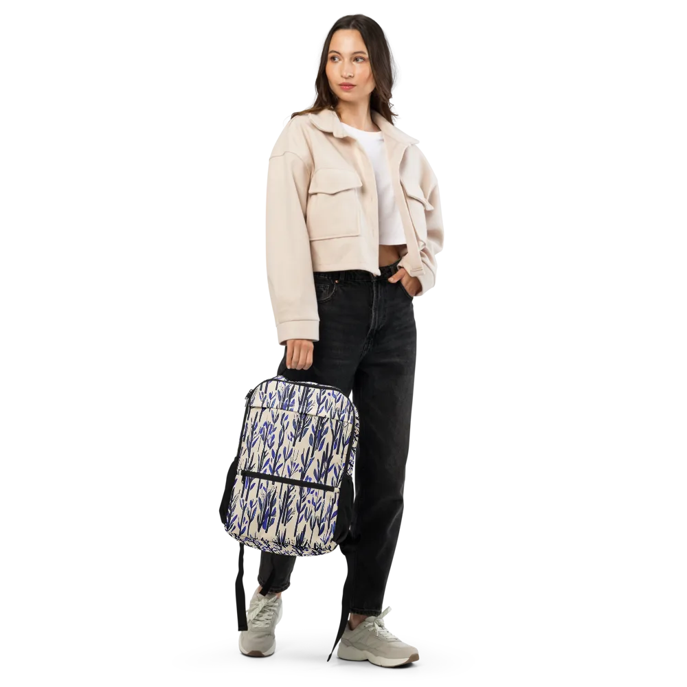 Cobalt Grove on Utility Backpack — Front