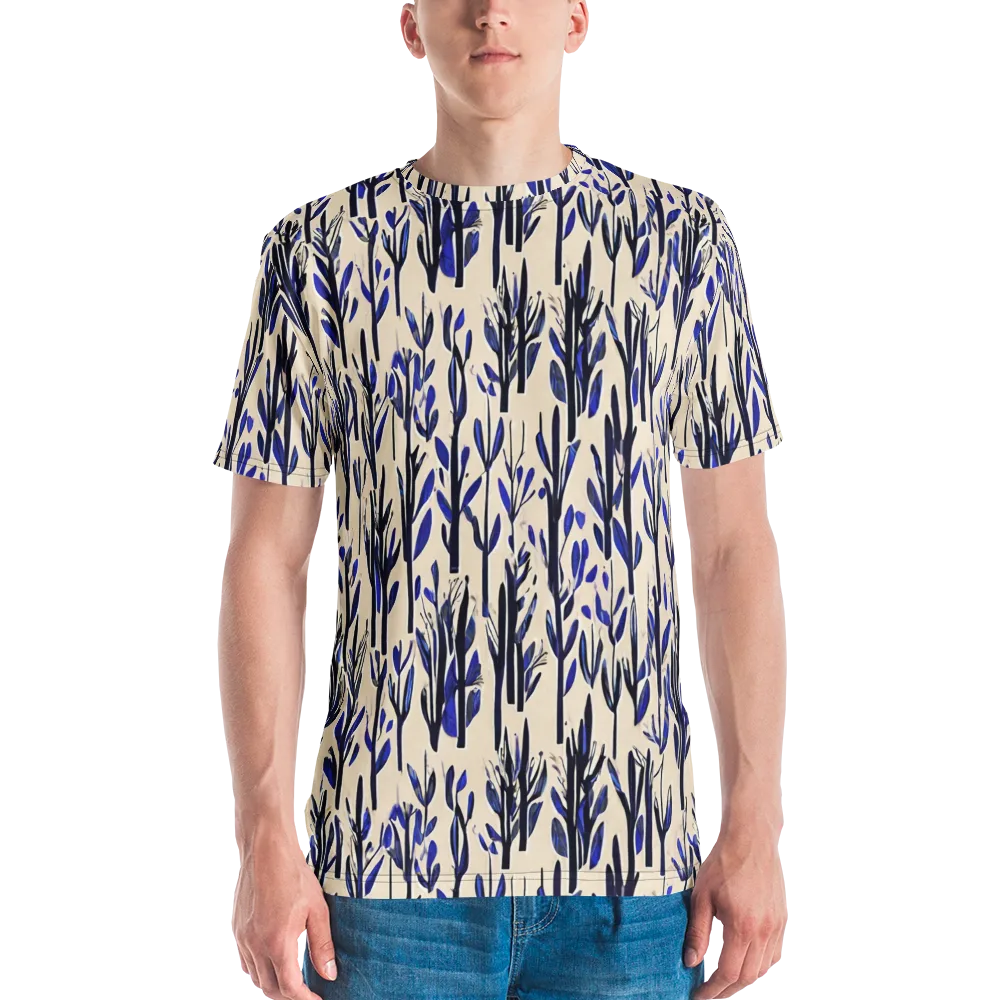 Cobalt Grove on Men's Crew Neck T-Shirt — Front
