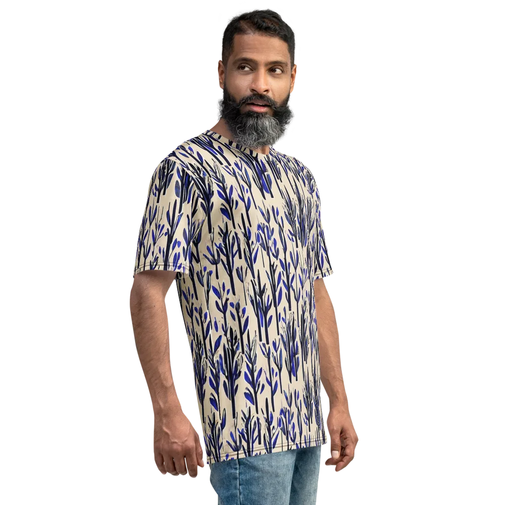 Cobalt Grove on Men's Crew Neck T-Shirt — Right