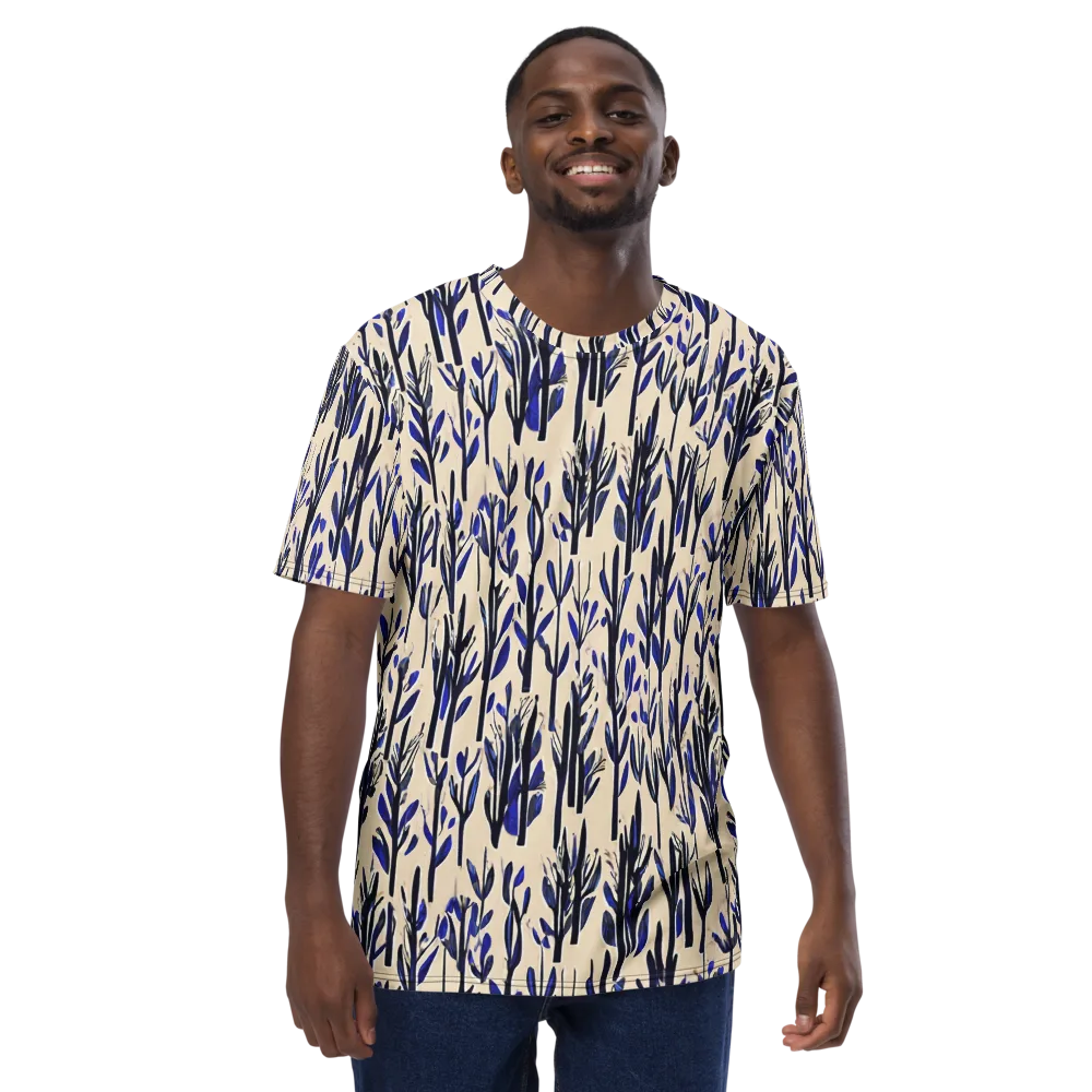 Cobalt Grove on Men's Crew Neck T-Shirt — Front