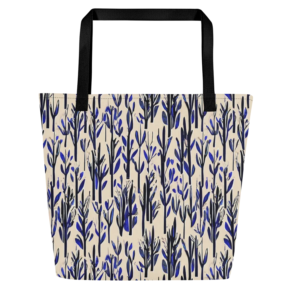Cobalt Grove on Large Tote Bag W/ Pocket — Front