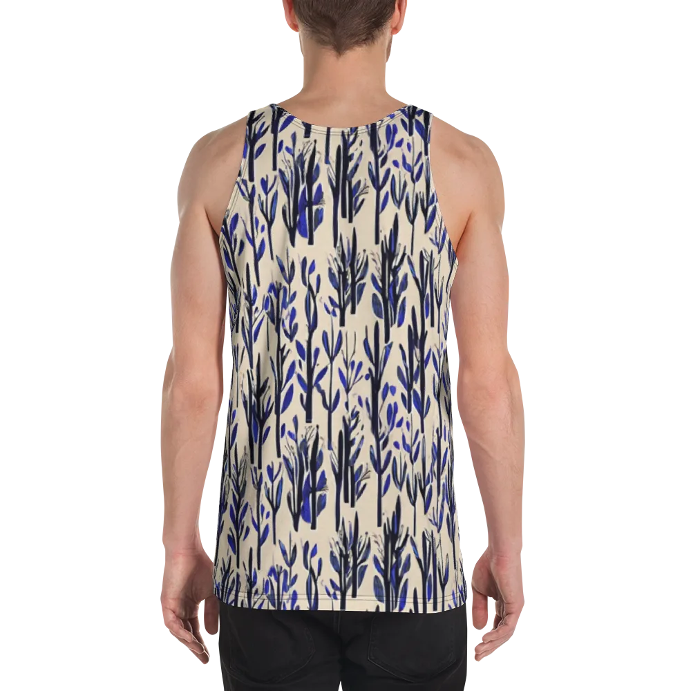 Cobalt Grove on Men's Tank Top — Back