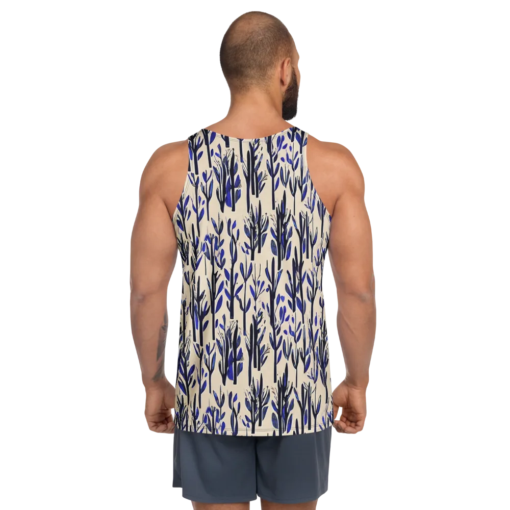 Cobalt Grove on Men's Tank Top — Back